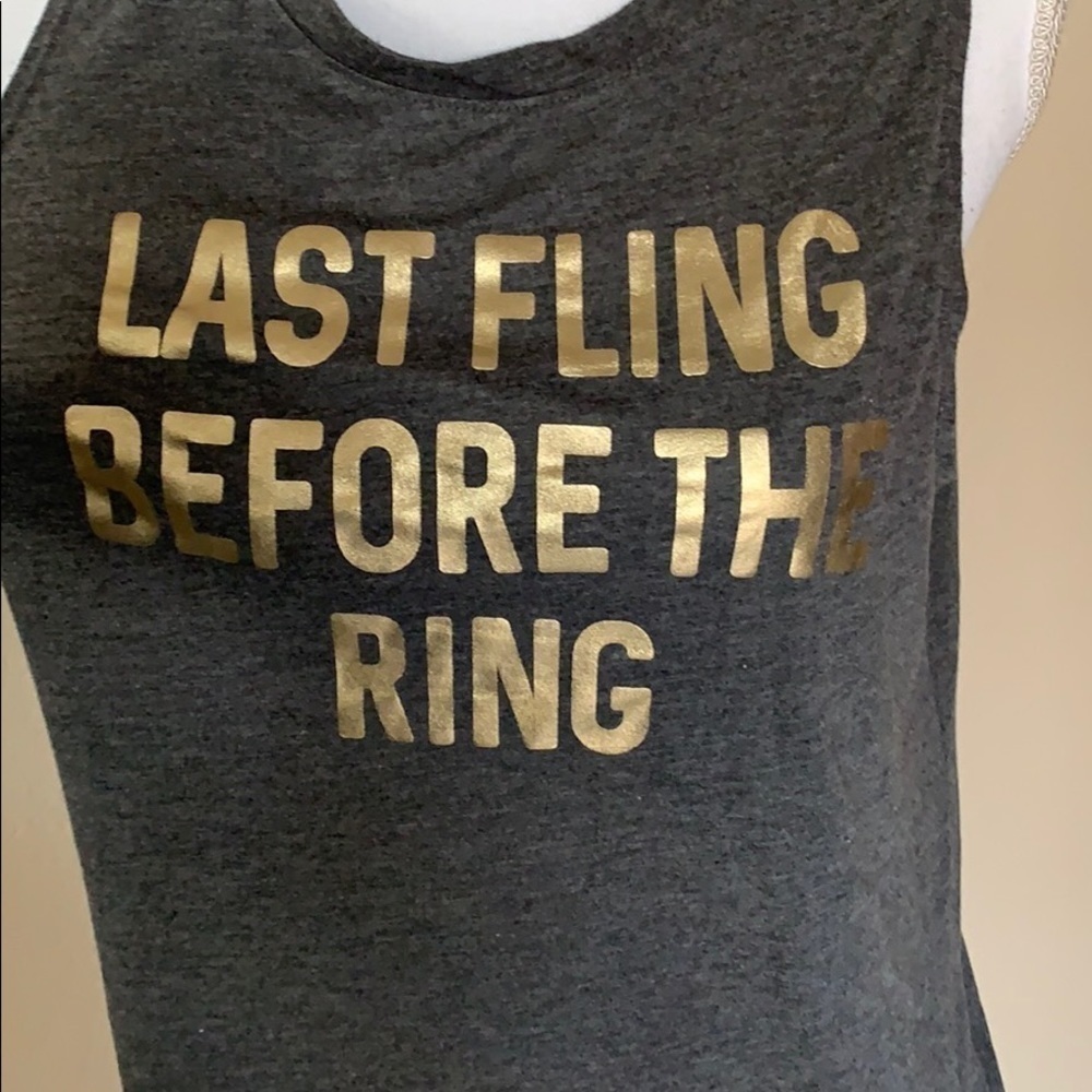 Last fling before the ring tank top - Picture 2 of 6